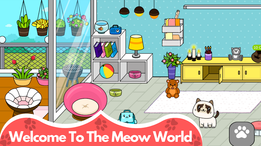 Trò chơi thú cưng mèo thương Screenshot 9