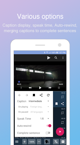 LingoTube  dual caption player Screenshot 7