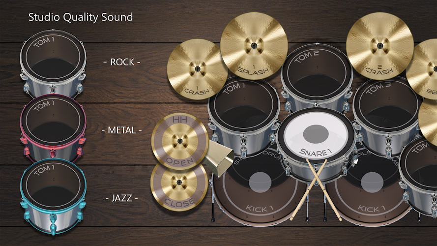 Drums Maker: Giả lập trống Screenshot 3