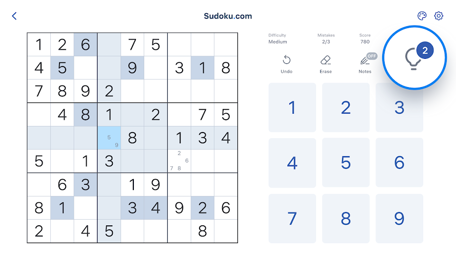 Sudoku.com - trò chơi sudoku Screenshot 31