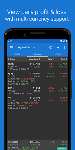 My Stocks Portfolio & Market Screenshot 6