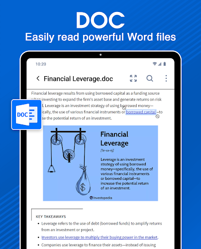 Document Reader: PDF, Word Doc Screenshot 9