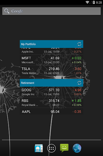 My Stocks Portfolio & Market Screenshot 9