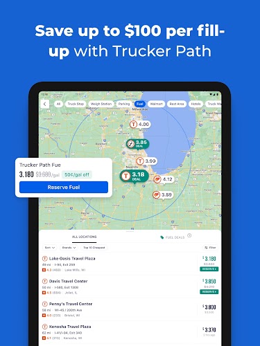 Trucker Path: Truck GPS & Fuel Screenshot 11