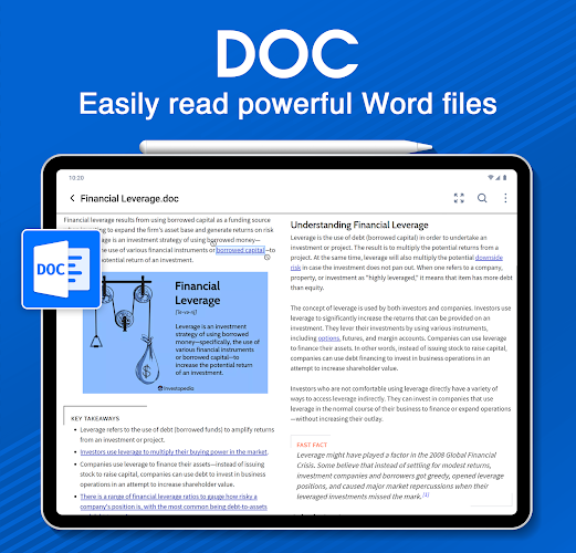 Document Reader: PDF, Word Doc Screenshot 15