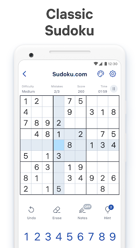 Sudoku.com - trò chơi sudoku Screenshot 1