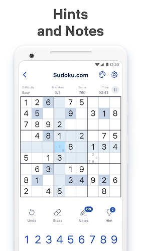 Sudoku.com - trò chơi sudoku Screenshot 7