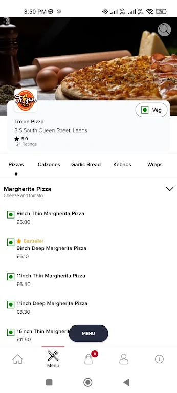 Trojan Pizza Screenshot 3