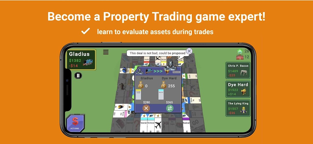 Quadropoly 3D - Business Board Screenshot 5