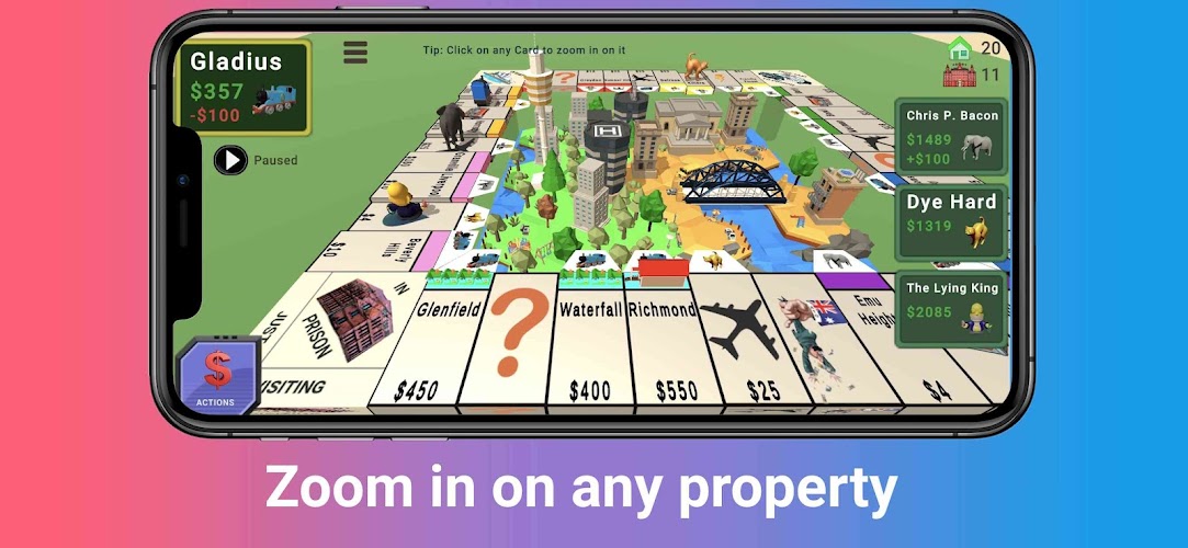 Quadropoly 3D - Business Board Screenshot 6