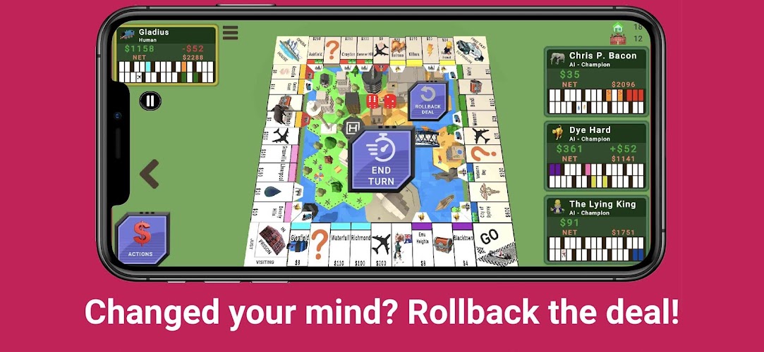 Quadropoly 3D - Business Board Screenshot 4