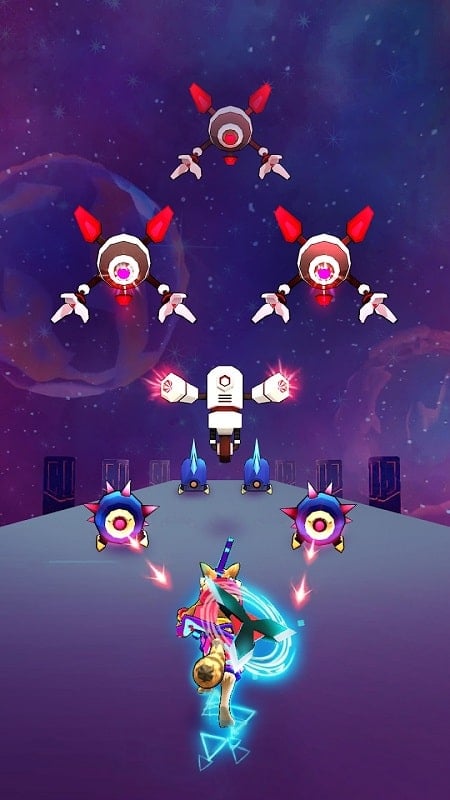 Galaxy Ninja: Amaze 3D Runner Screenshot 1