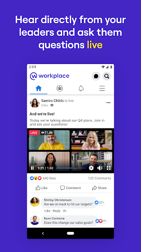 Workplace from Facebook Screenshot 3