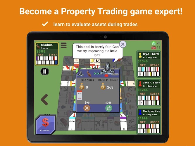 Quadropoly 3D - Business Board Screenshot 13