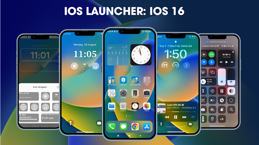 Trình khởi chạy iOS 17 Screenshot 1