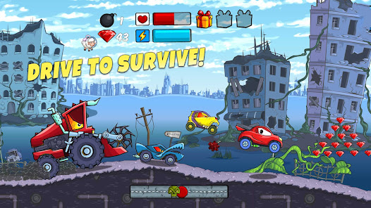 Car Eats Car - Apocalypse Race Screenshot 6