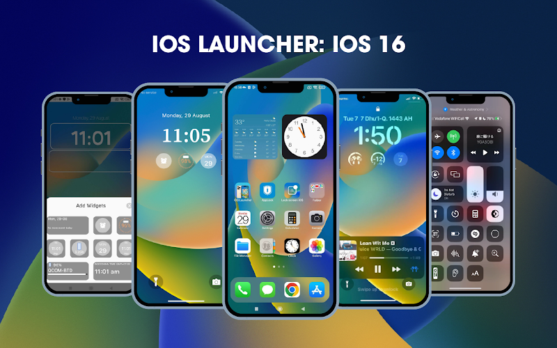 Trình khởi chạy iOS 17 Screenshot 17