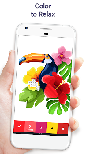 Pixel Art - tô màu theo số Screenshot 2