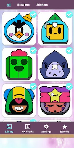 Brawl Stars Color By Number Screenshot 3