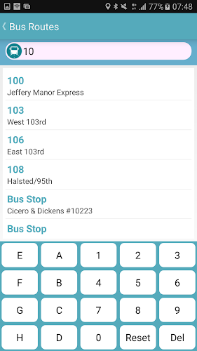 Chicago Bus Tracker (CTA) Screenshot 3