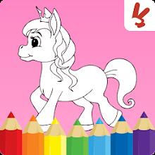 Unicorn Kids Coloring Book APK