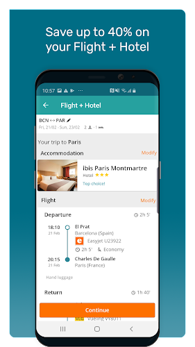 Travellink: Flights & hotels Screenshot 2