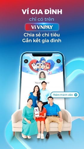 Ví VNPAY – Ví của Gia đình Screenshot 3