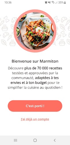 Marmiton, recettes de cuisine Screenshot 1
