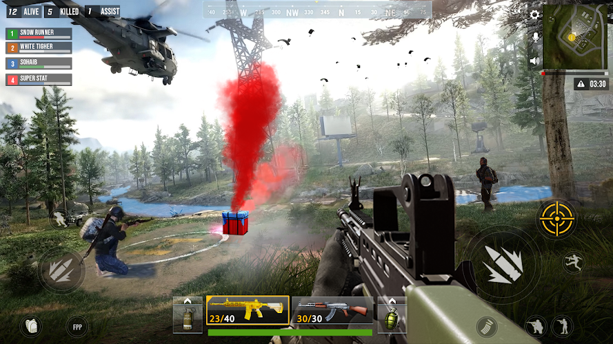 FPS trò chơi bắn súng Offline Screenshot 1