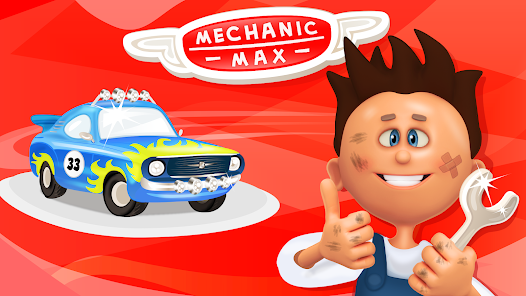 Thợ máy Max - Trò chơi Trẻ em Screenshot 7