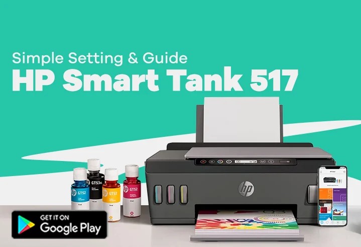 HP smart tank 517 app guide Screenshot 1