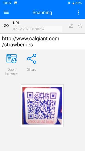 QR Code Scanner Screenshot 1