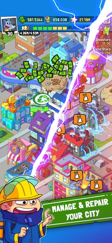 Disaster Town Tycoon Screenshot 2