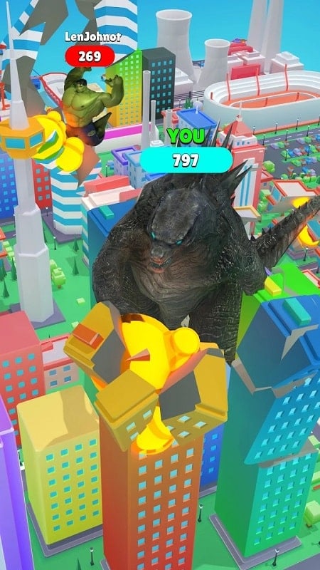 Crazy Kaiju 3D Screenshot 3