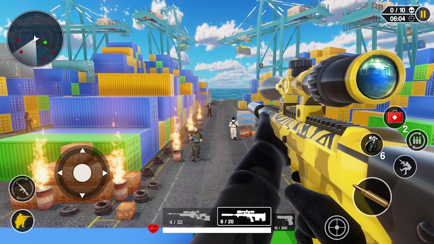trò chơi bắn súng offline Screenshot 1