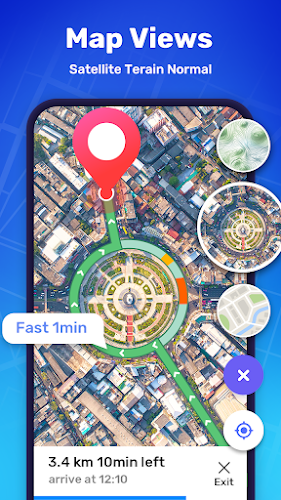GPS bản đồ dẫn đường Screenshot 3