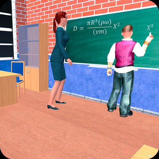 Virtual High School Teacher 3D Topic