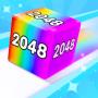 Chain Cube 2048: 3D merge game Topic