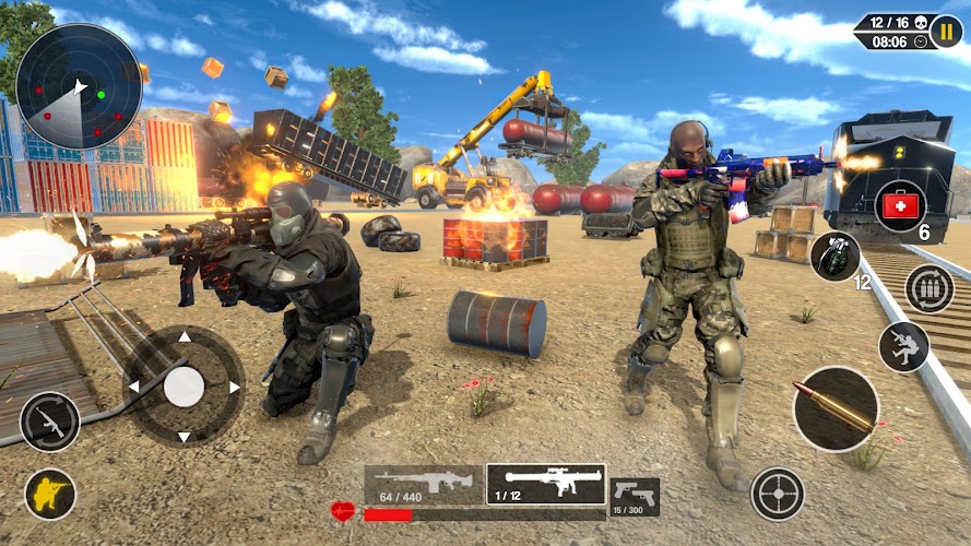 trò chơi bắn súng offline Screenshot 3