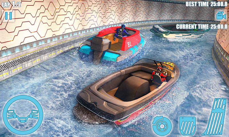 Speed Boat Crash Racing Screenshot 1