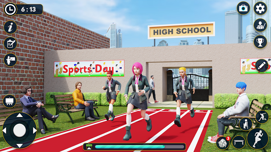 Trò chơi trung học Screenshot 3