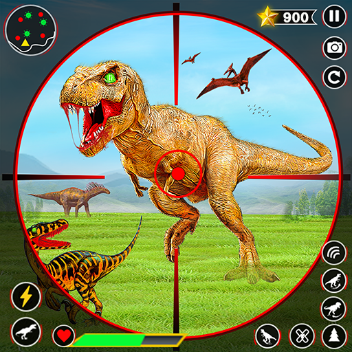 Wild Dino Hunter 3D Gun Games Screenshot 1