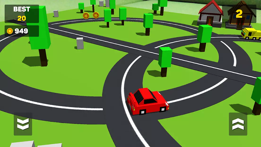 Circle Crash - Blocky Race Screenshot 3