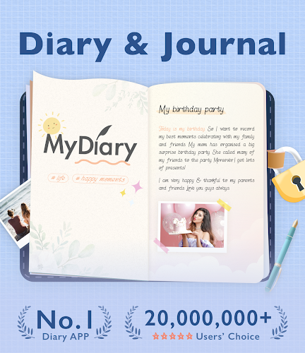 My Diary - Daily Diary Journal Screenshot 1