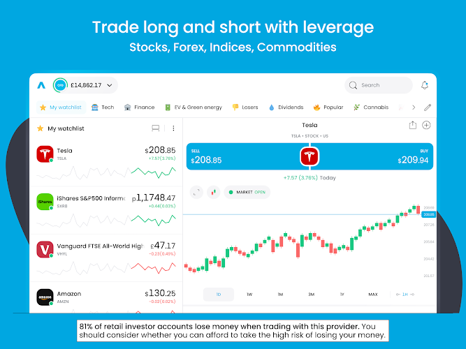 Trading 212: Stocks, ETFs, ISA Screenshot 14