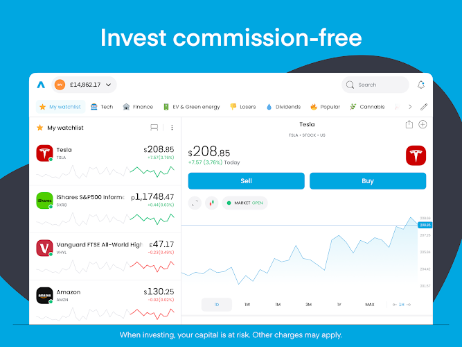 Trading 212: Stocks, ETFs, ISA Screenshot 12