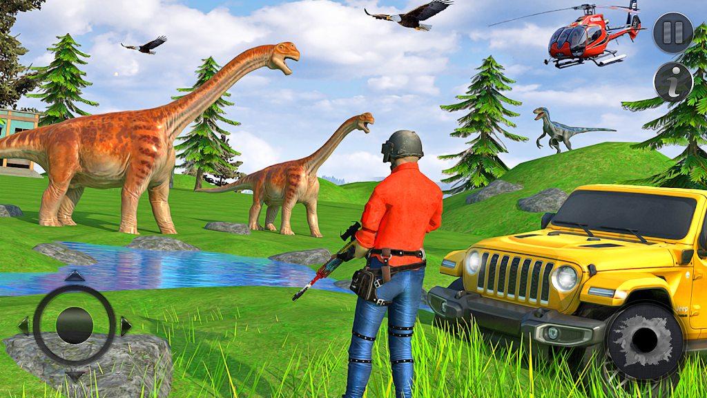 Wild Dino Hunter 3D Gun Games Screenshot 3