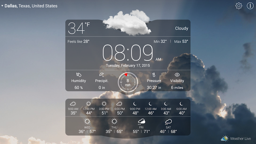 Thời tiết Động° - Nhiệt độ Screenshot 26