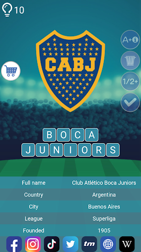 Football Clubs Logo Quiz Game Screenshot 3