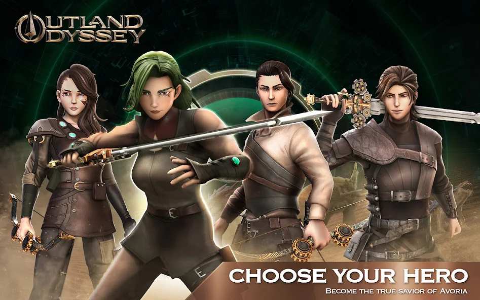 Outland Odyssey: ARPG Game Screenshot 1